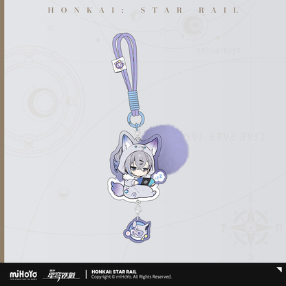 【Pre-Order】Honkai: Star Rail - Girls' Dormitory Series Chibi Character Acrylic Keychain