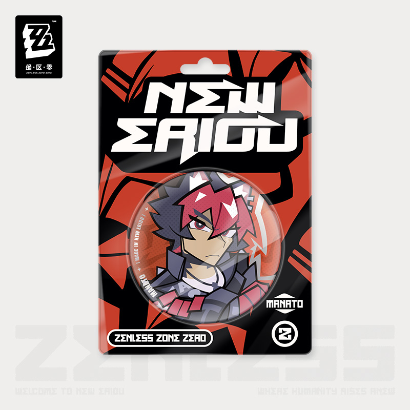 Zenless Zone Zero - New Eridu Series Chibi Tinplate Badge: Spook Shack