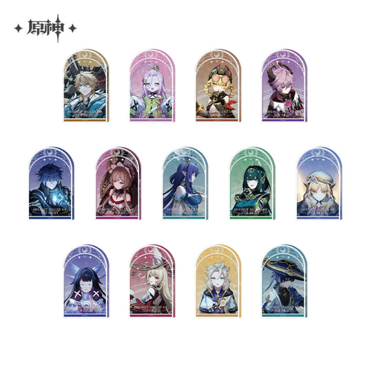 【Pre-order】Genshin Impact -  Moonlit Ballad of the Night Series Thick Acrylic Blocks