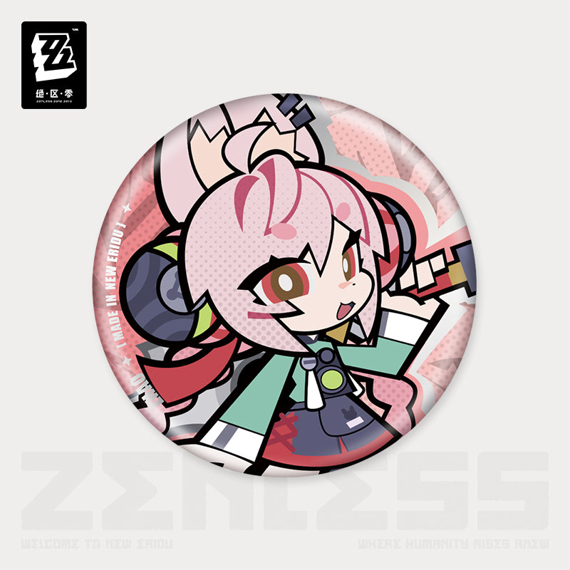 【Pre-Order】Zenless Zone Zero - New Eridu Series Chibi Badge: Krampus Compliance Authority