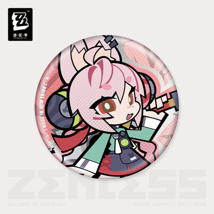 【Pre-Order】Zenless Zone Zero - New Eridu Series Chibi Badge: Krampus Compliance Authority