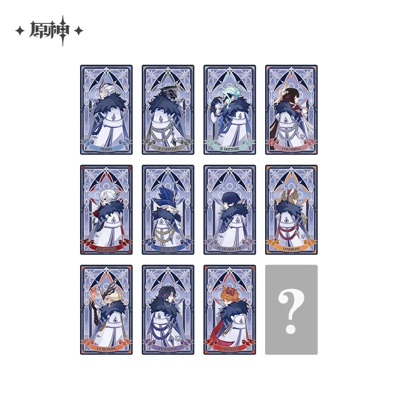 Genshin Impact – Frost and Flame Series Prismatic Card Blind Box