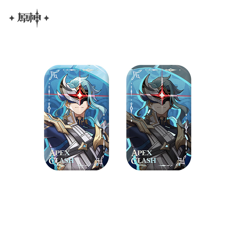 【Pre-Order】Genshin Impact – Apex of Battle Series Badge and Standee
