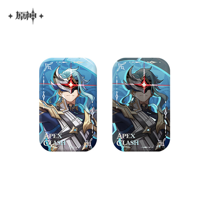 【Pre-Order】Genshin Impact – Apex of Battle Series Badge and Standee