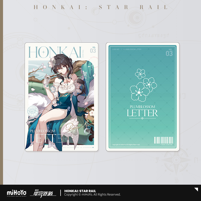 【Pre-Order】Honkai: Star Rail - Ruan Mei Plumblossom Letter Series Merchs