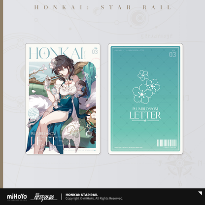 【Pre-Order】Honkai: Star Rail - Ruan Mei Plumblossom Letter Series Merchs