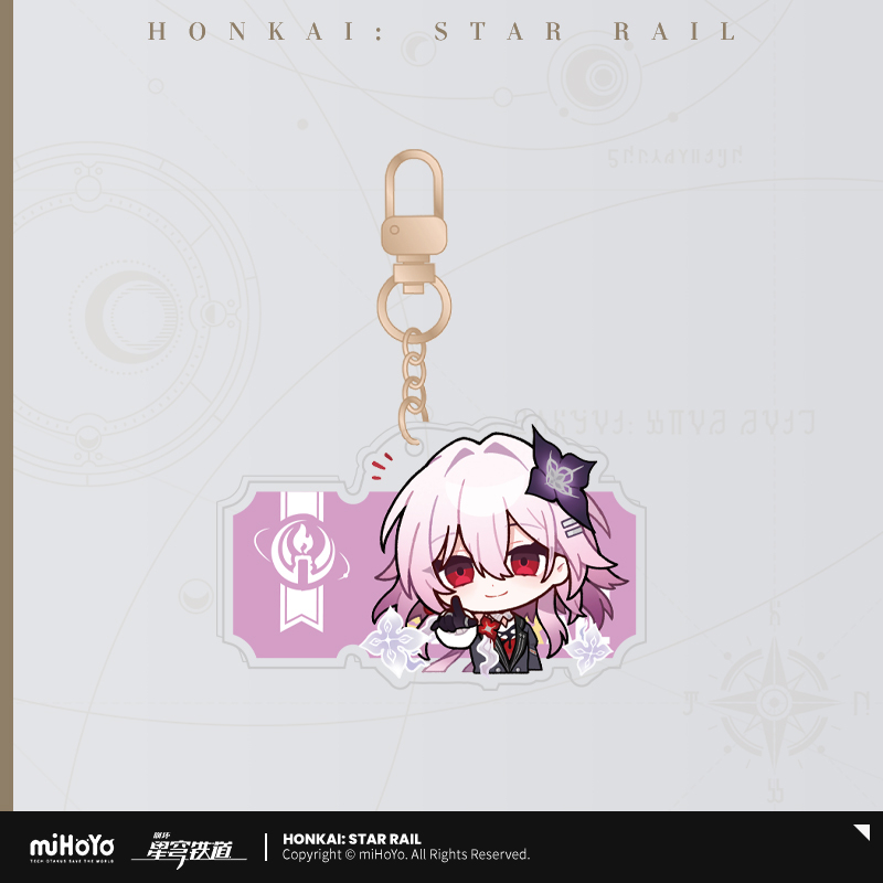 【Pre-Order】Honkai: Star Rail - Pom-Pom Gallery Acrylic Keychain
