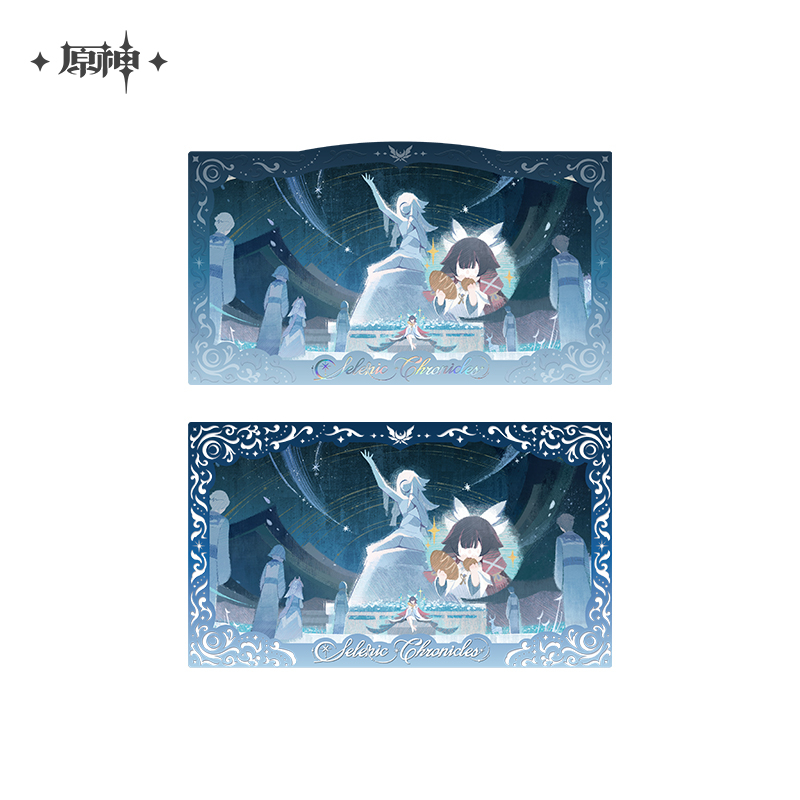【Pre-Order】Genshin Impact - Selenic Chronicles Series Badge & Commemorative Card