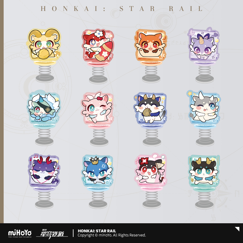 【Pre-Order】Honkai: Star Rail - Pom-Pom Gallery Series Chimera Acrylic Springy Toys