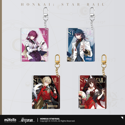 【Pre-Order】Honkai: Star Rail - Express Travel Series Acrylic Keychain