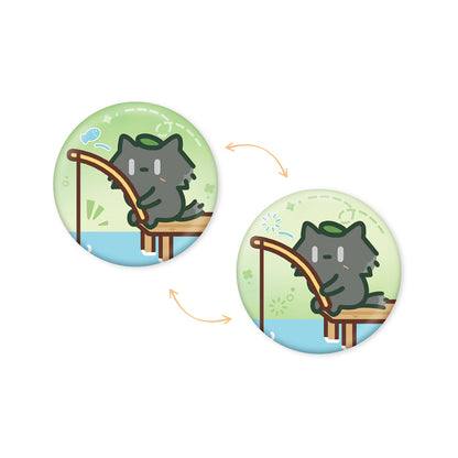 【Pre-Order】Wuthering Waves × YUE XIN MEOW - Daily Resonance Themed Lenticular Badge