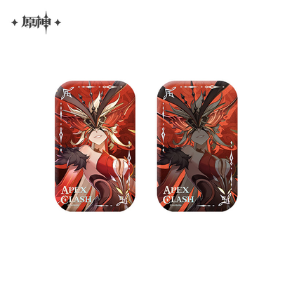 【Pre-Order】Genshin Impact – Apex of Battle Series Badge and Standee