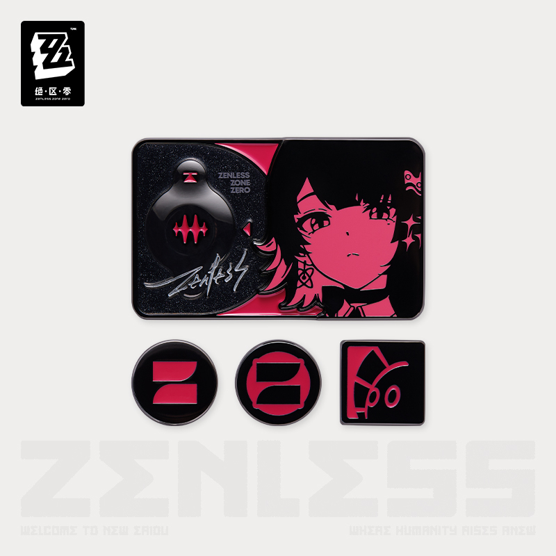 【Pre-Order】Zenless Zone Zero - Wonderland Sparkling Series Metal Badge Set