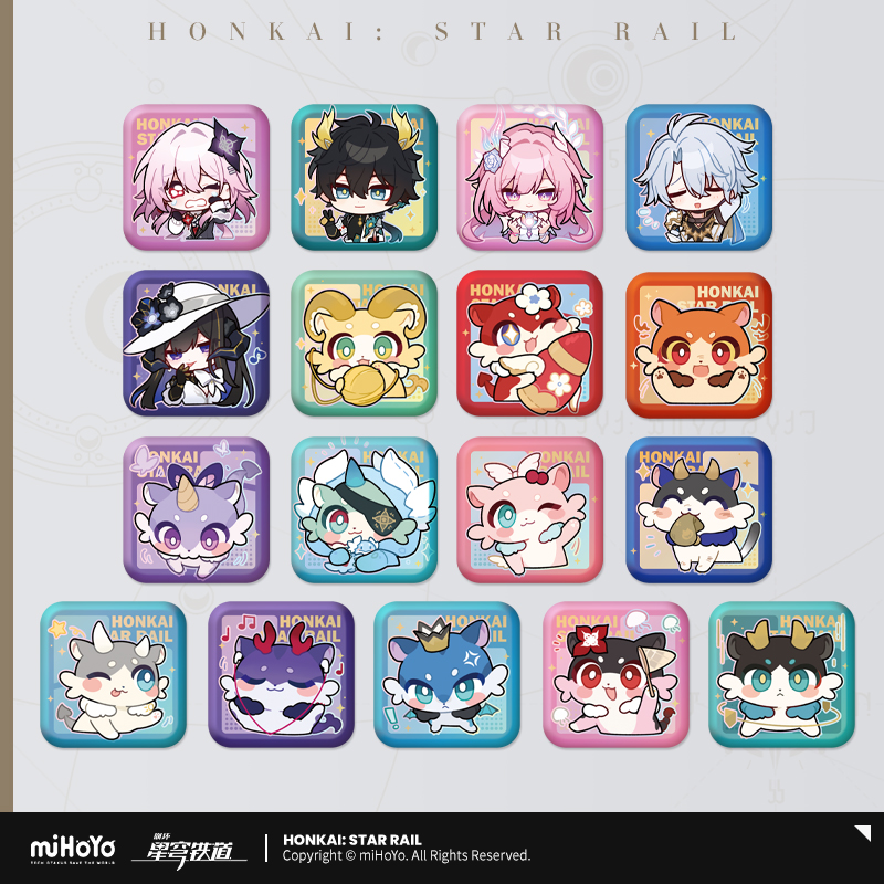 Honkai: Star Rail - Pom-Pom Gallery Square Badge