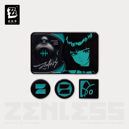 【Pre-Order】Zenless Zone Zero - Wonderland Sparkling Series Metal Badge Set