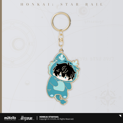 【Pre-order】Honkai: Star Rail - Boys' Dormitory Series Chibi Metal Keychain