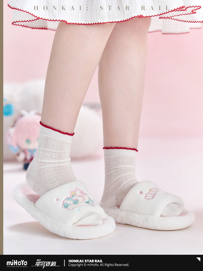 【Pre-Order】Honkai: Star Rail - Hyacine Impression Series Plush Slippers