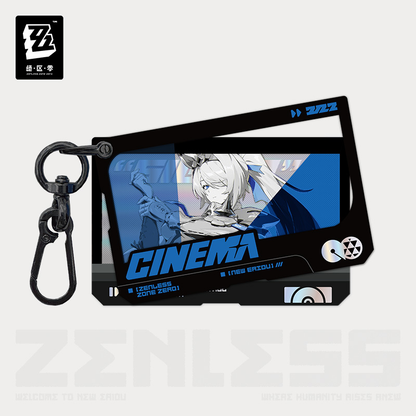【Pre-Order】Zenless Zone Zero - Mindscape Cinema Layered Acrylic Keychain: Airspace Patrol Department (A.P.D.)