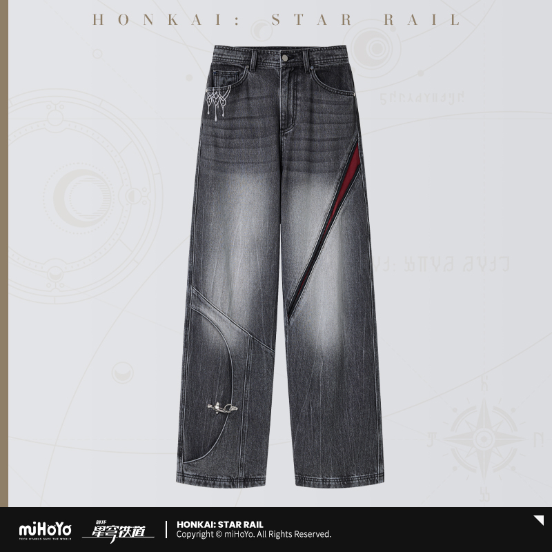 【Pre-Order】Honkai: Star Rail - Evernight Impression Jeans