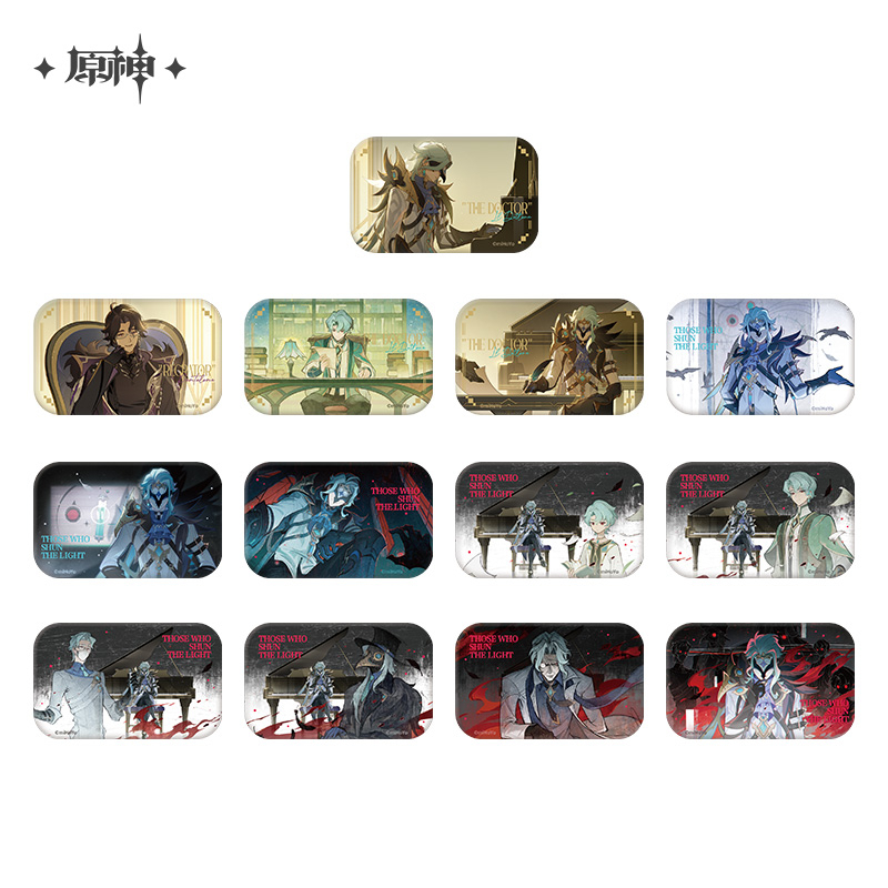 【Pre-Order】Genshin Impact - Refusal of Light Series Badge Blind Box