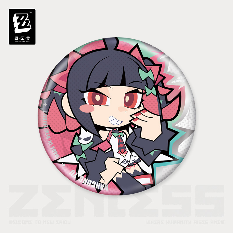 【Pre-Order】Zenless Zone Zero - New Eridu Series Chibi Badge: Angels of Delusion