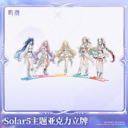 【Pre-Order】Wuthering Waves - Solar5 Themed Acrylic Standee