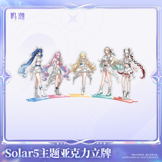 【Pre-Order】Wuthering Waves - Solar5 Themed Acrylic Standee
