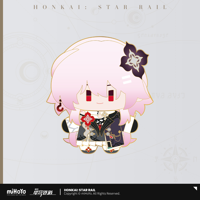 【Pre-Order】Honkai: Star Rail - Chibi Plushie Series Metal Badge