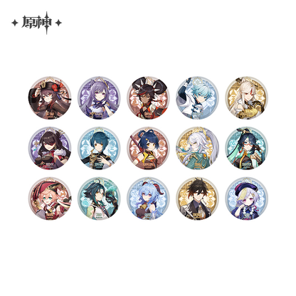 【Pre-Order】Genshin Impact - Liyue Character Badge