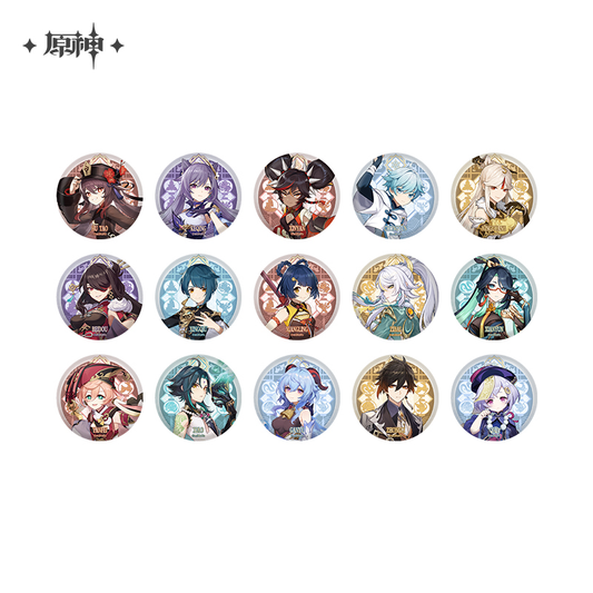 【Pre-Order】Genshin Impact - Liyue Character Badge