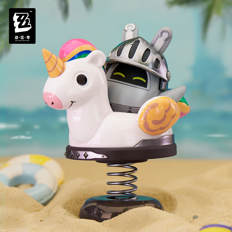 Zenless Zone Zero - APEX Collab Happy Shake Series – Mini Bangboo Bobblehead “Knightboo”