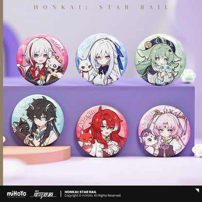 Honkai: Star Rail - Little Cat Series Tinplate Badge