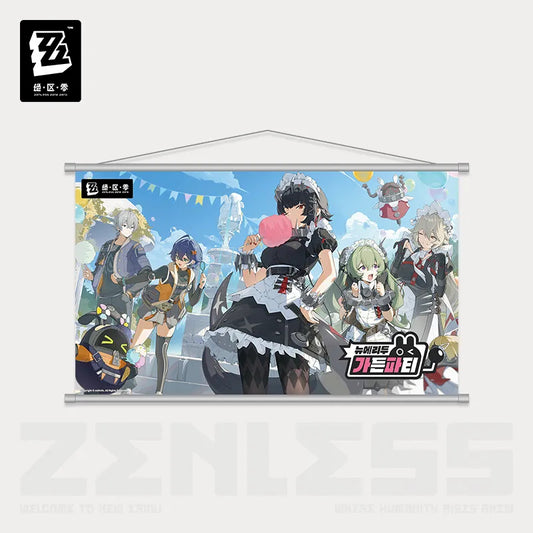 Zenless Zone Zero - New Eridu Hoyoland 2024 Korea Event Hanging Canvas Picture