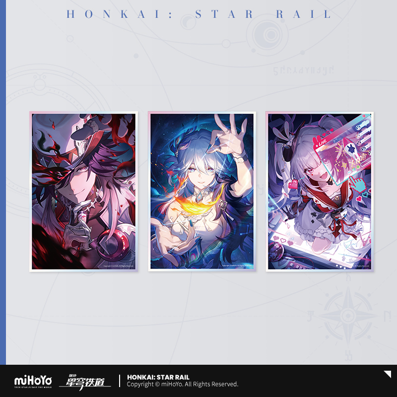 【Pre-Order】Honkai: Star Rail - Light Cone Series Acrylic Shikishi Ver.2