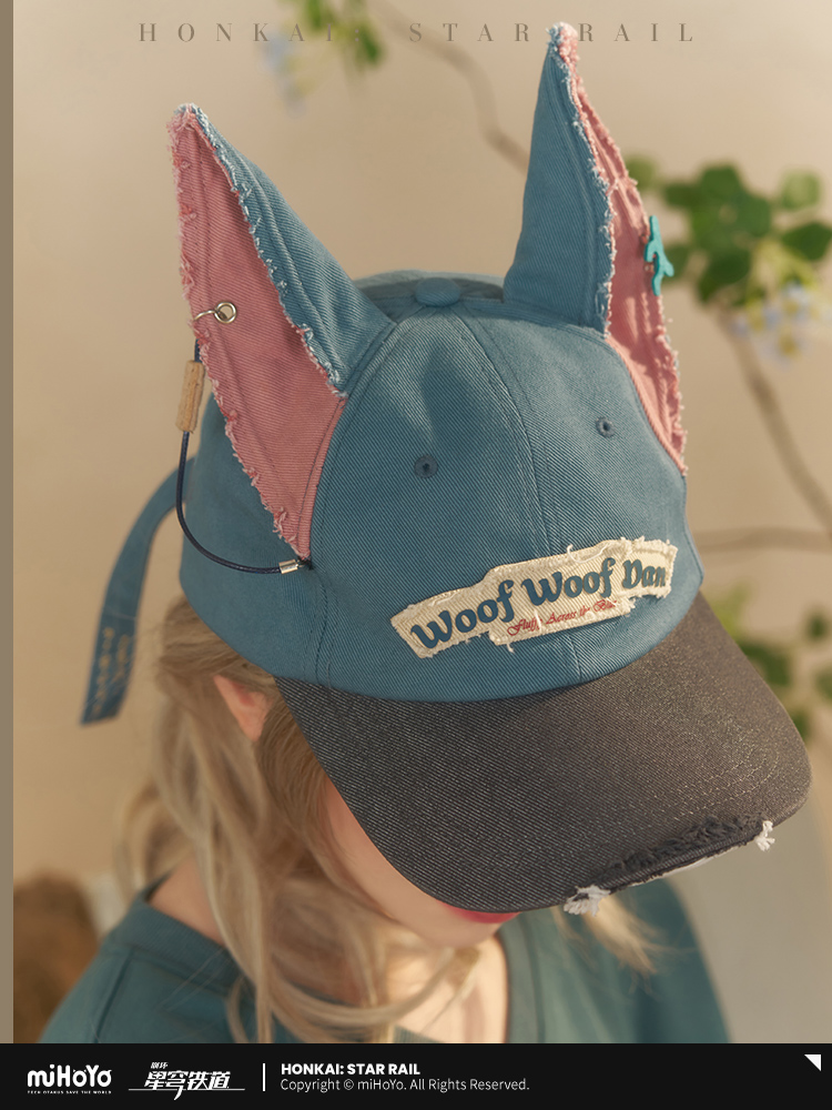 【Pre-Order】Honkai: Star Rail - Fluffy Across the Blue Series Woof Woof Dan Baseball Cap