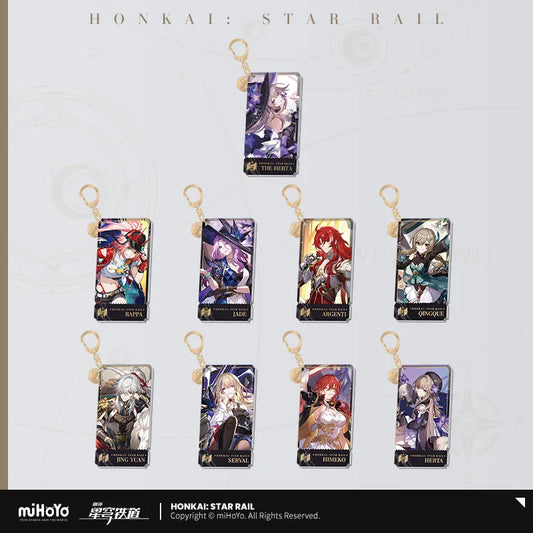 Honkai: Star Rail - Standing Design Series Keychain - The Erudition