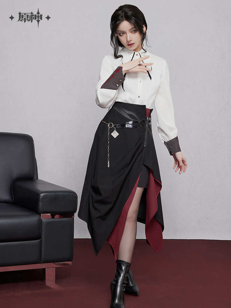 【Pre-Order】Genshin Impact - Arlecchino Impression Series Asymmetrical Skirt