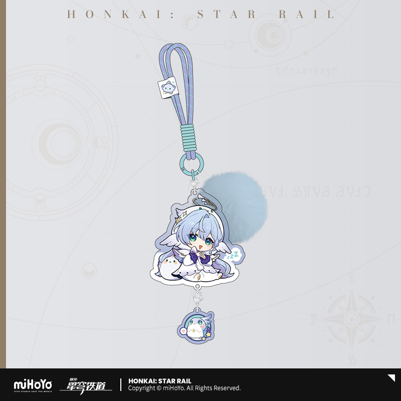 【Pre-Order】Honkai: Star Rail - Girls' Dormitory Series Chibi Character Acrylic Keychain