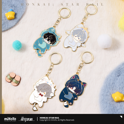 【Pre-order】Honkai: Star Rail - Boys' Dormitory Series Chibi Metal Keychain
