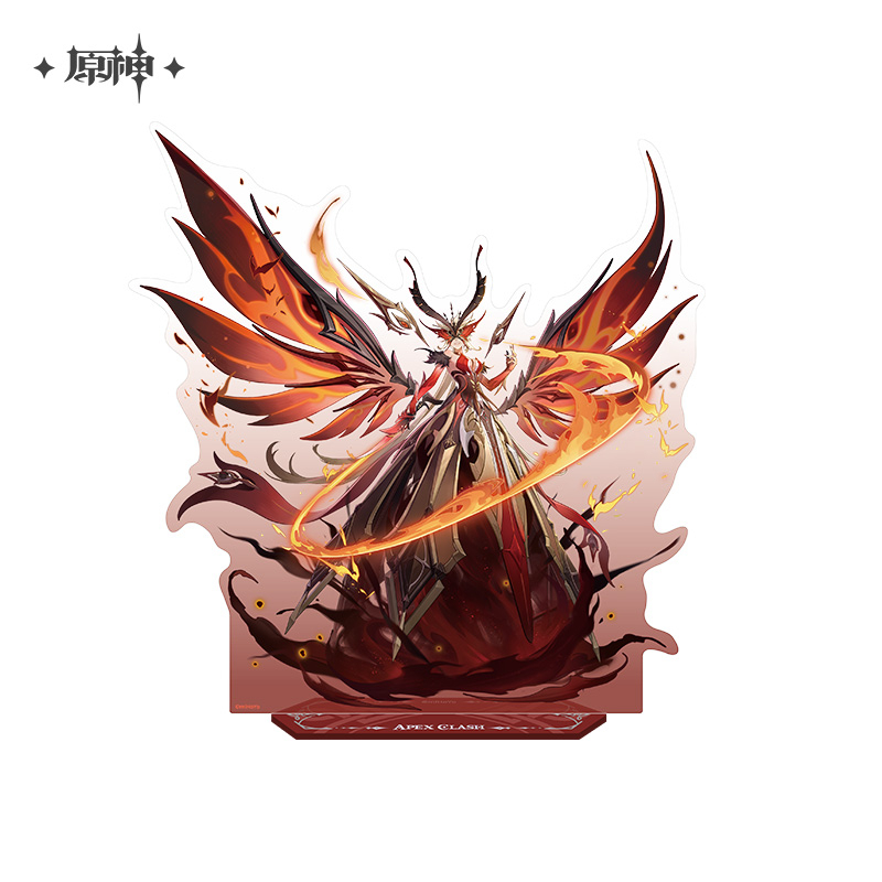 【Pre-Order】Genshin Impact – Apex of Battle Series Badge and Standee