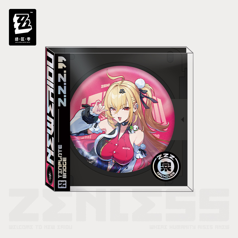【Pre-Order】Zenless Zone Zero - Standing Design Series Metropolitan Order Division Tinplate Badge