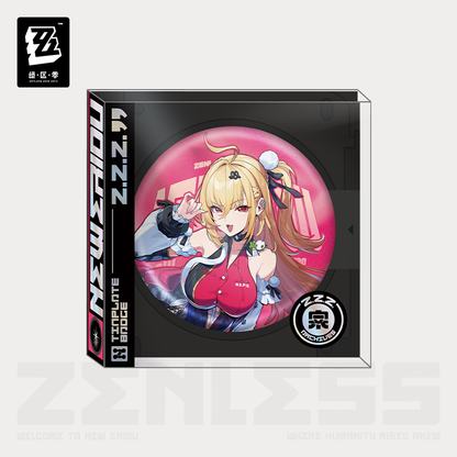 【Pre-Order】Zenless Zone Zero - Standing Design Series Metropolitan Order Division Tinplate Badge