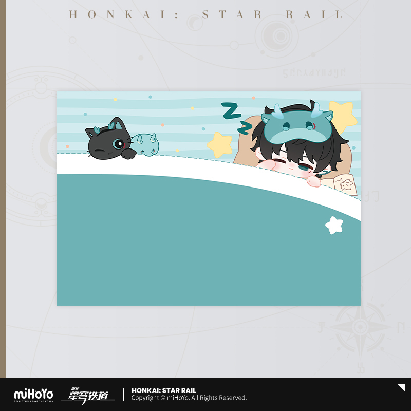 【Pre-Order】Honkai: Star Rail - Boys' Dormitory Chibi Home Collection Pillowcase