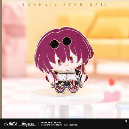 【Pre-Order】Honkai: Star Rail - Chibi Plushie Series Metal Badge