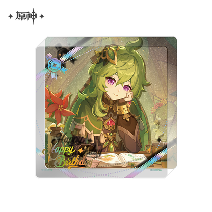 Genshin Impact - Day of Destiny Birthday Series Acrylic Coaster 2025