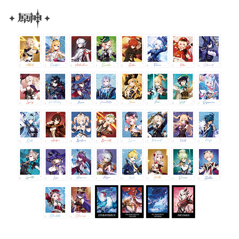 【Pre-Order】Genshin Impact - Theme Series Character Collectible Cards Gift Box