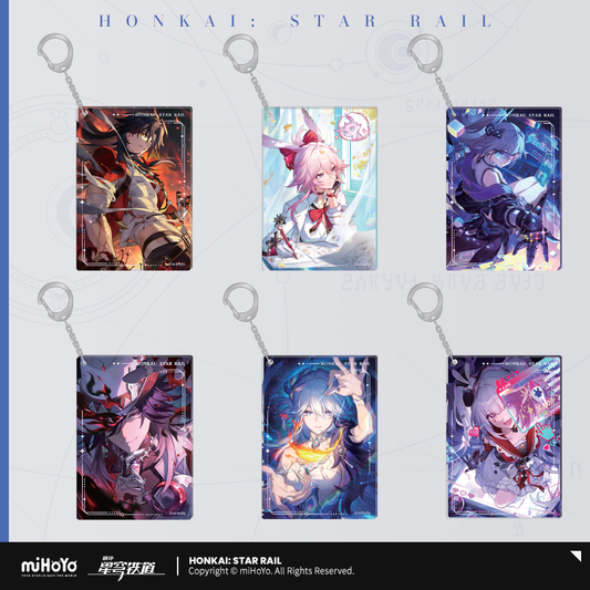 【Pre-Order】Honkai: Star Rail - Light Cone Series Acrylic Keychain Ver.2