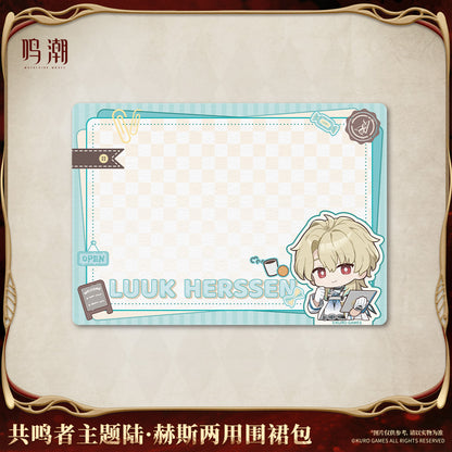 【Pre-Order】Wuthering Waves - Resonator Themed Luuk Herssen Convertible Apron Bag