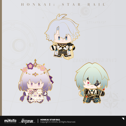 【Pre-Order】Honkai: Star Rail - Chibi Plushie Series Metal Badge
