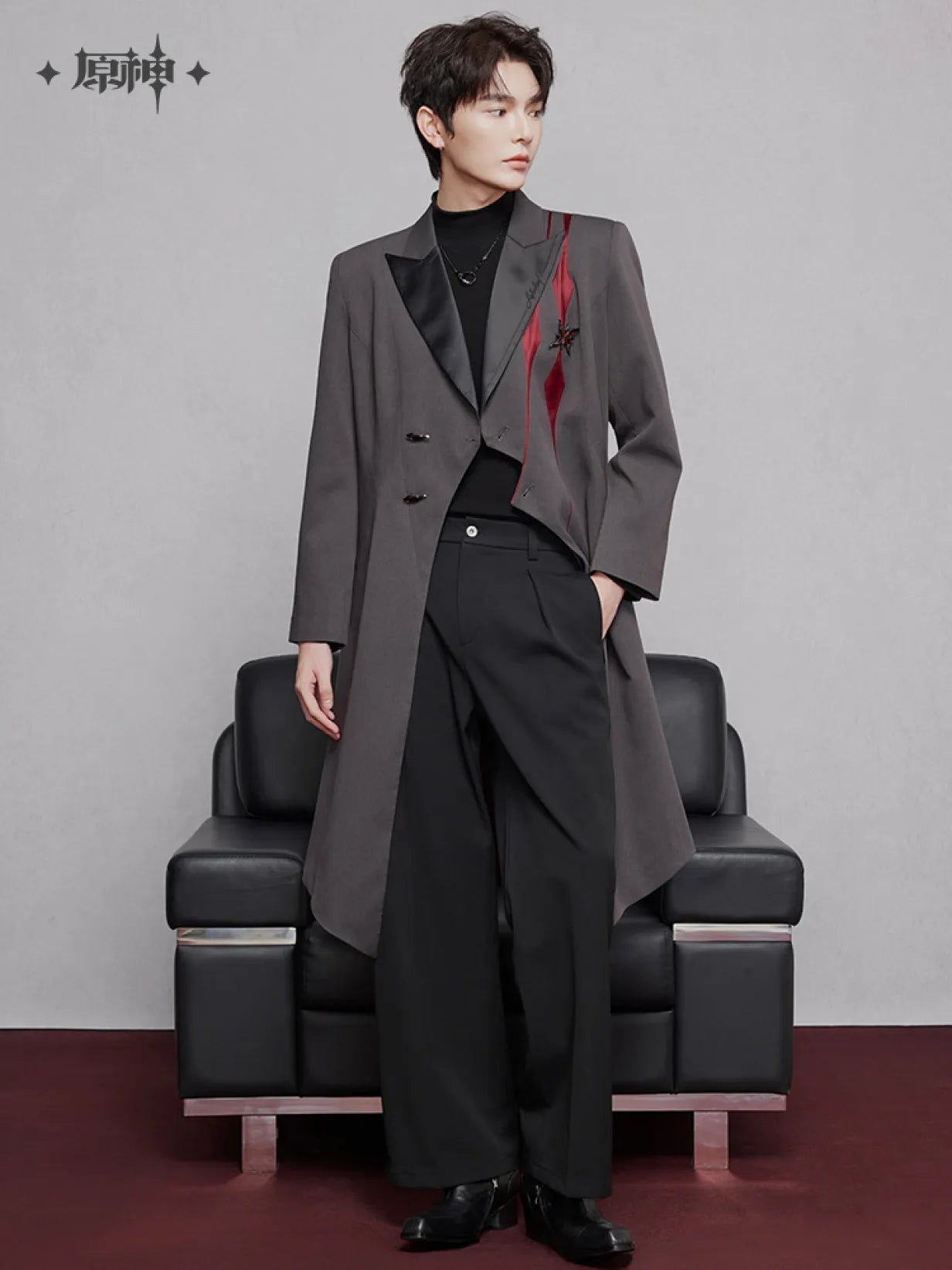 【Pre-order】Genshin Impact - Arlecchino Impression Casual Long Coat
